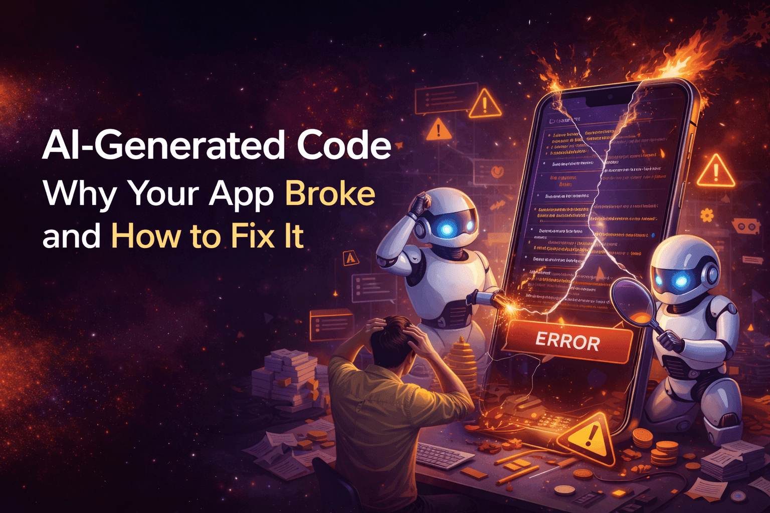 AI-Generated Code: Why Your App Broke and How to Fix It