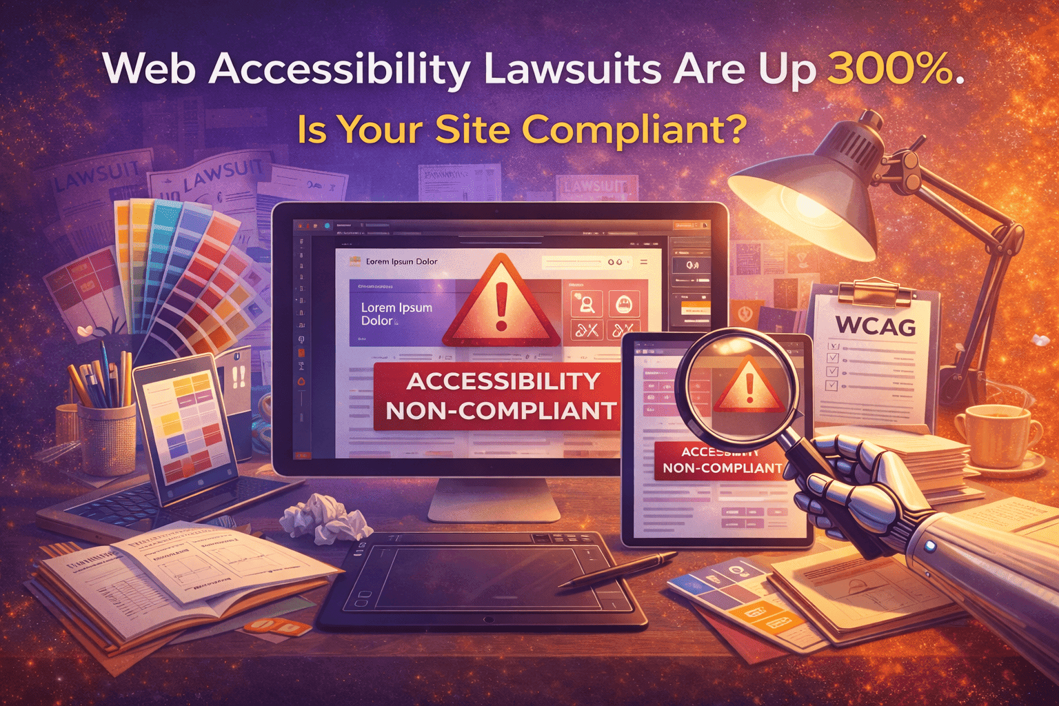 Web Accessibility Lawsuits Are Up 300%. Is Your Site Compliant?