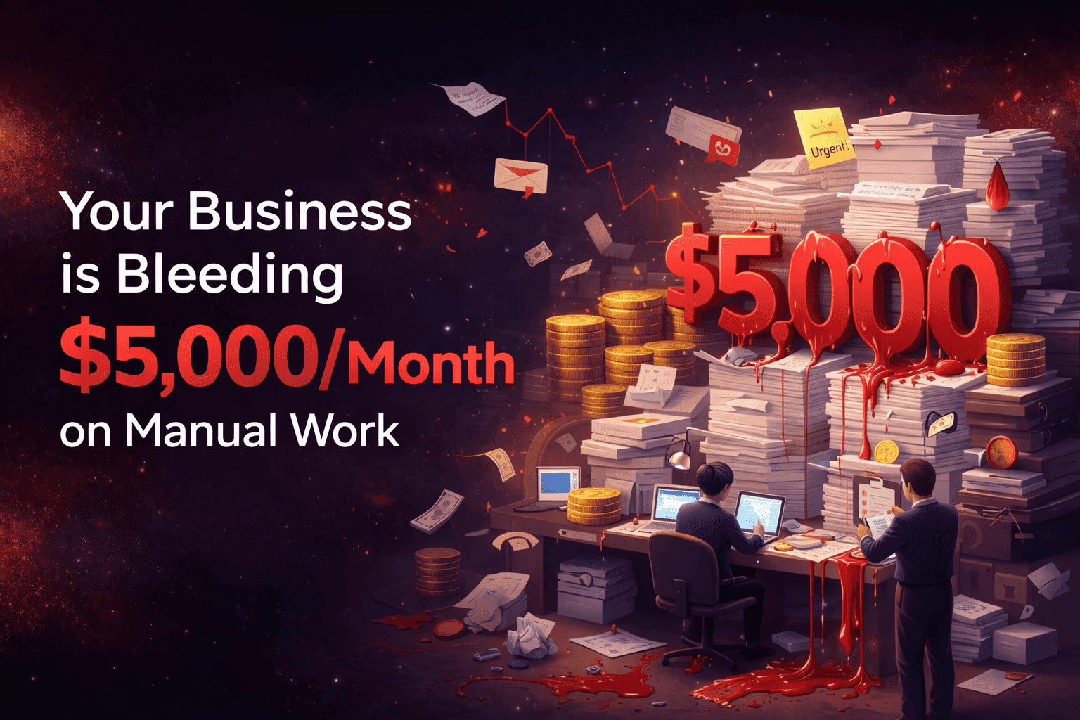 Your Business Is Bleeding $5,000/Month on Manual Work