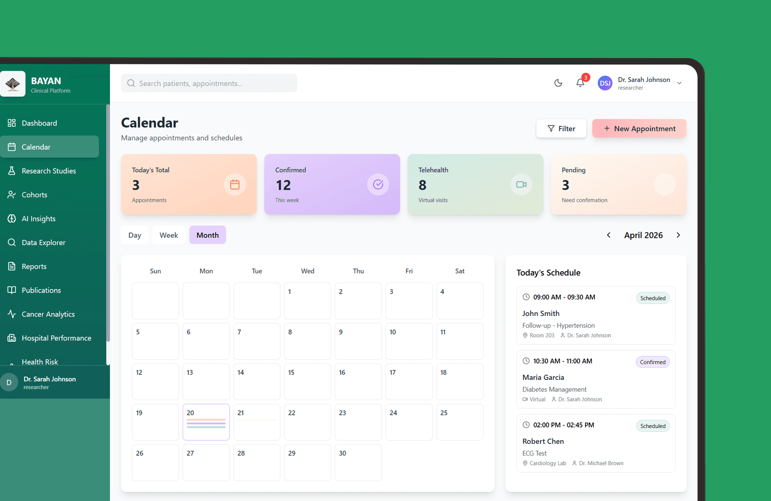 BAYAN Clinical Intelligence Platform — project gallery image 2