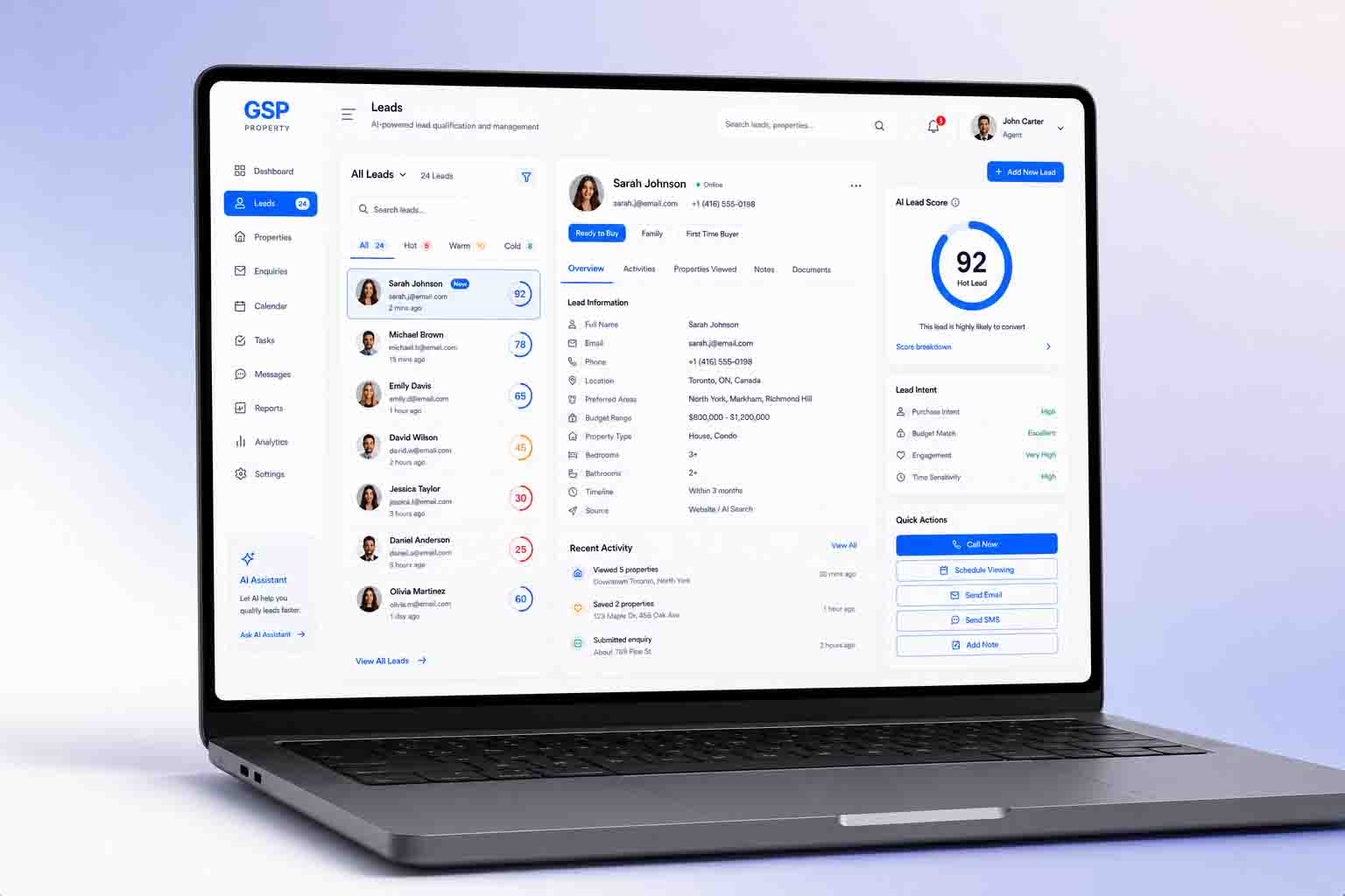 GSP Property - AI-Powered Property Platform — project visual 1