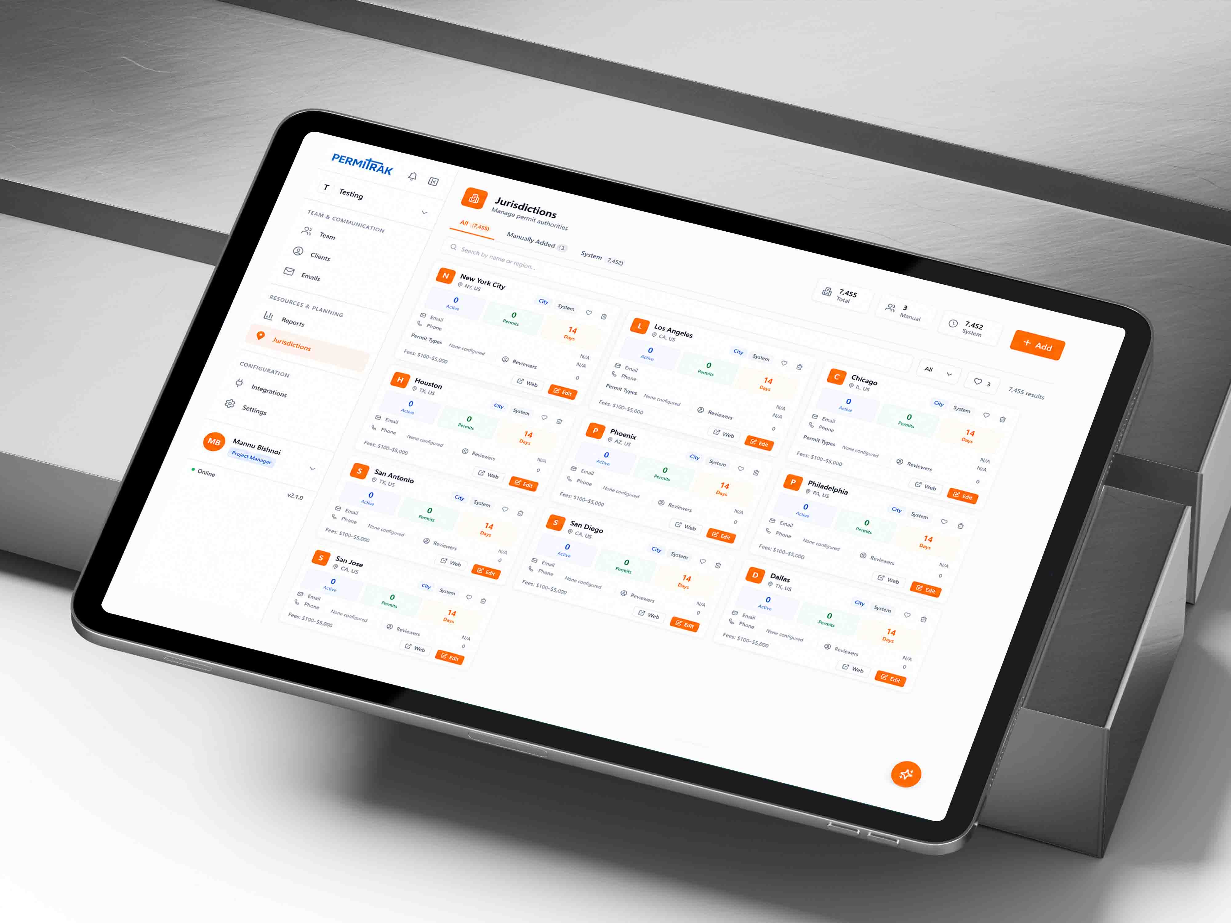 PermiTrak - AI Permit Management System — project visual 3