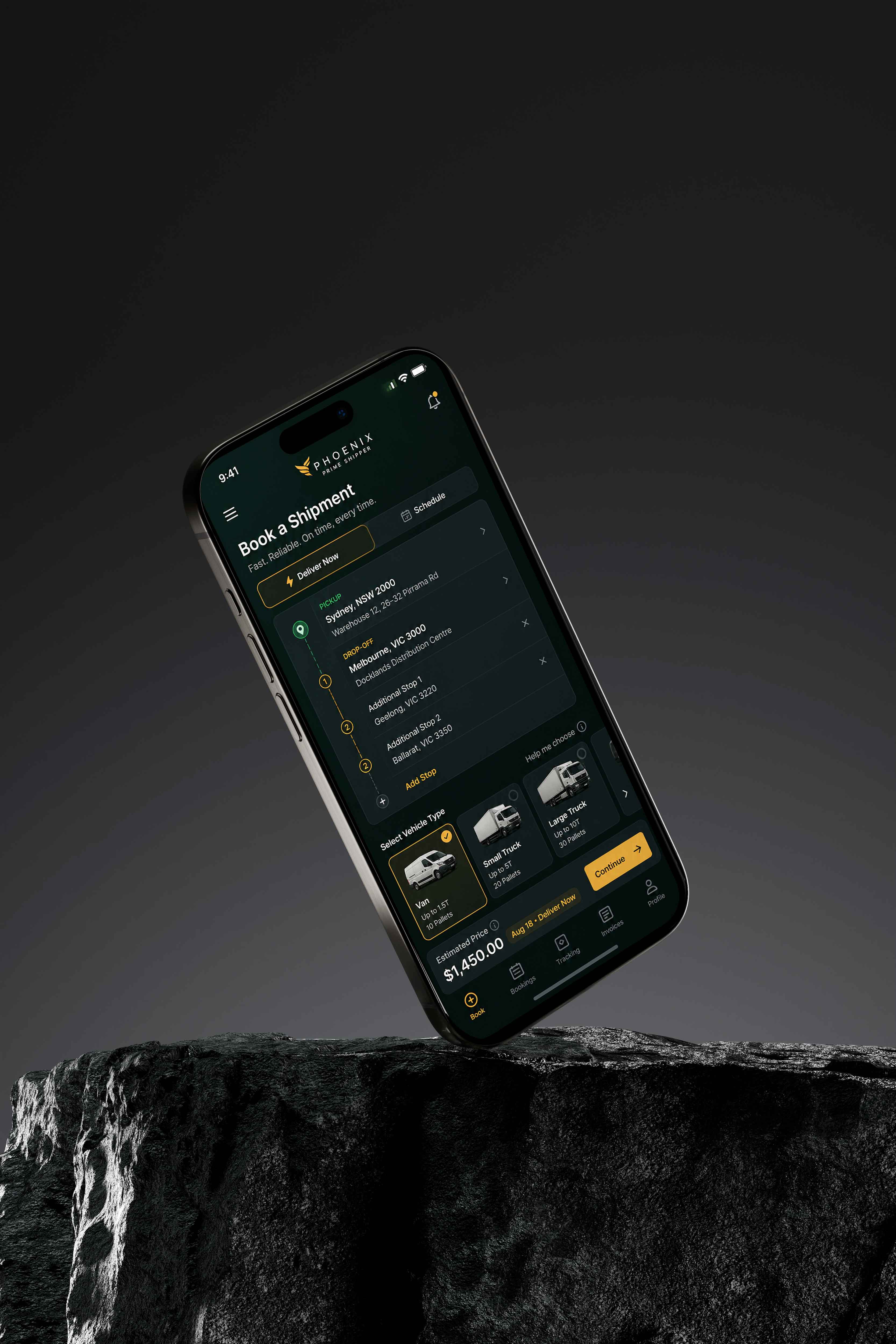 Phoenix Prime Shipper - Logistics Platform — project visual 3