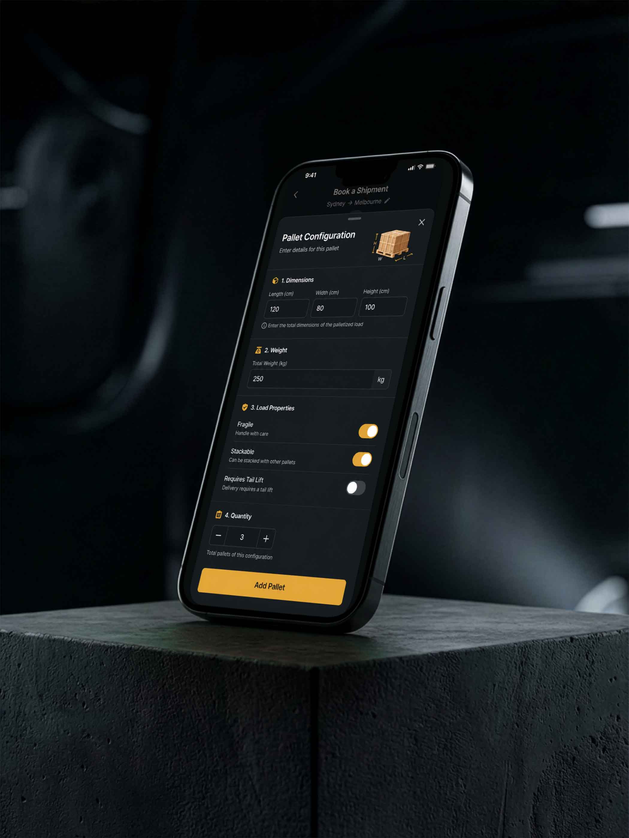 Phoenix Prime Shipper - Logistics Platform — project gallery image 6