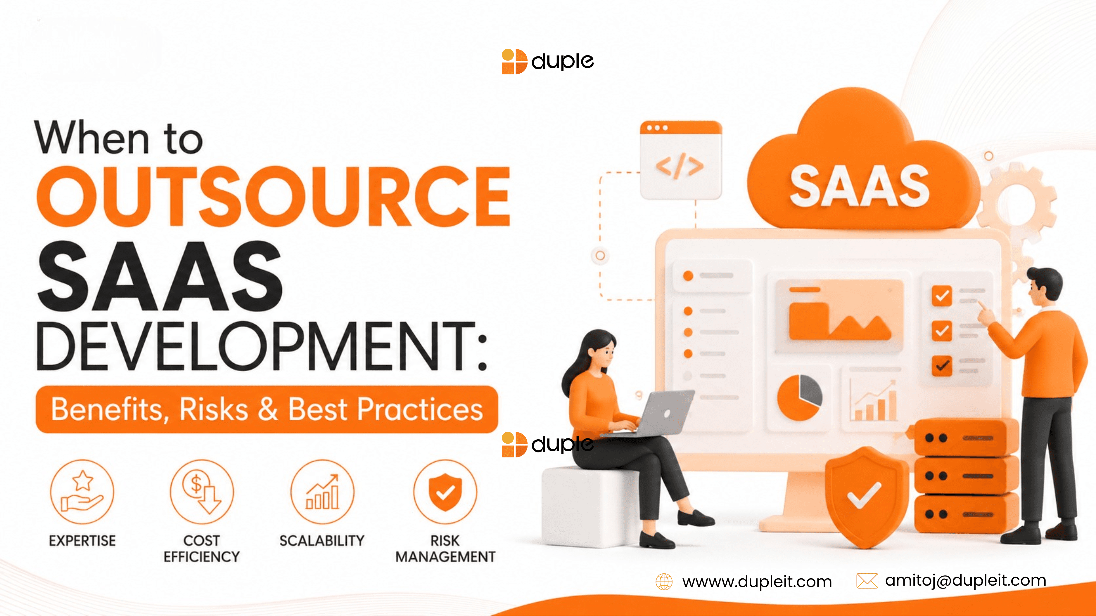 When to Outsource SaaS Development: Benefits, Risks & Best Practices