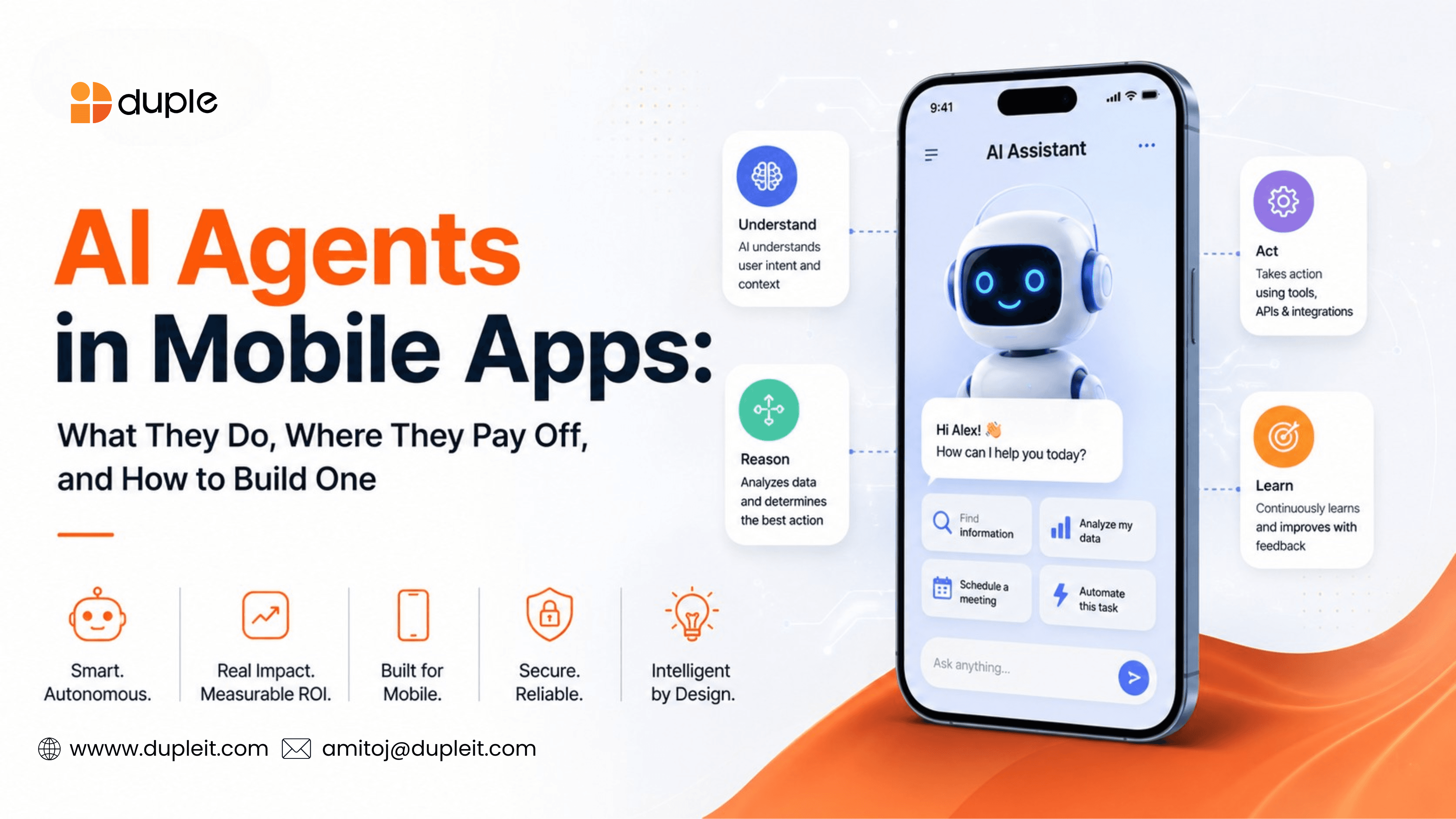 AI Agents in Mobile Apps: What They Do, Where They Pay Off, and How to Build One
