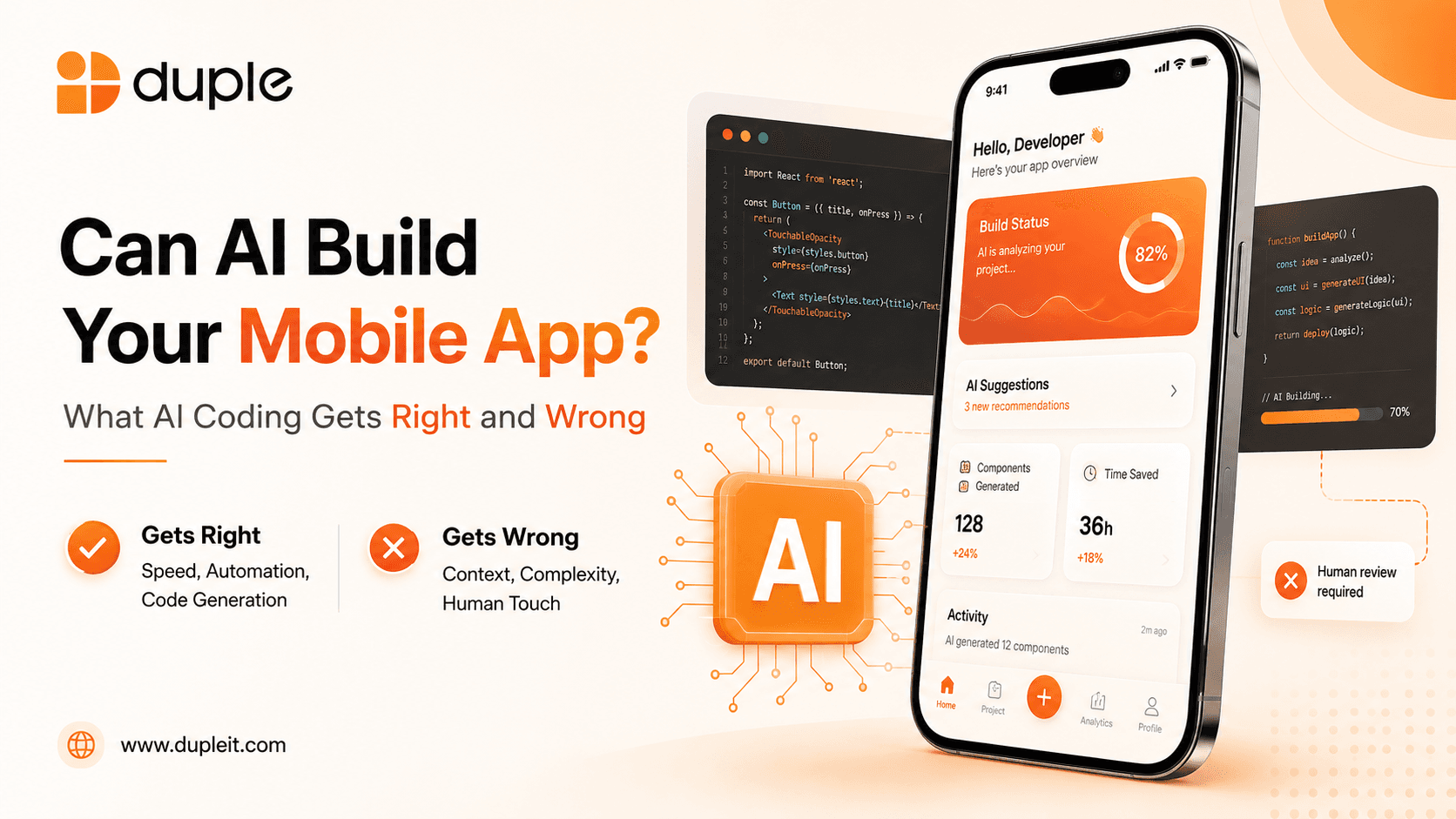 Can AI Build Your Mobile App? What AI Coding Gets Right and Wrong